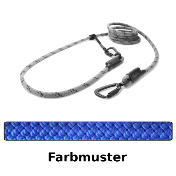 easy-long Hundeleine TWIST - L - 4m - königsblau